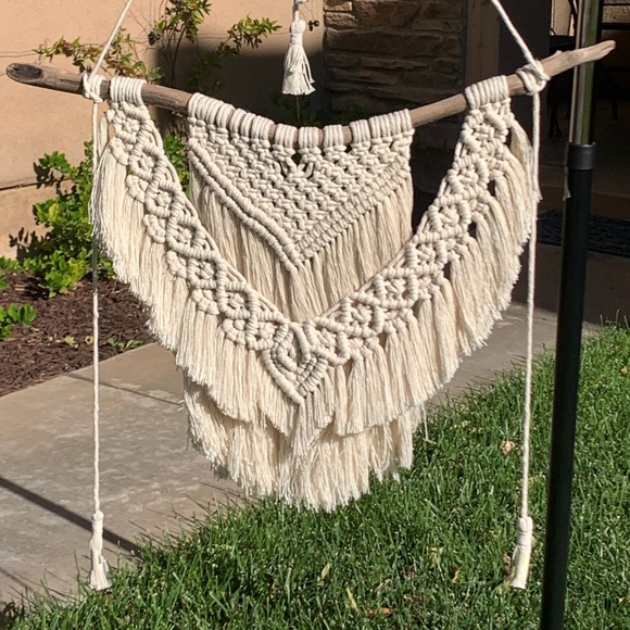 Macrame Wall Hanging - Picture 3 of 7